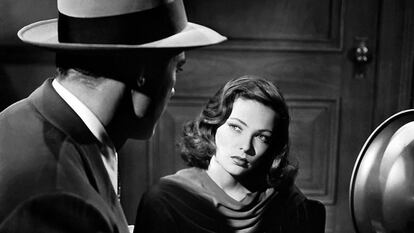 Gene Tierney en 'Laura' de Otto Preminger (1944).