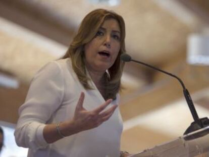 La presidenta andaluza afirma que la estabilidad se consigue con negociación