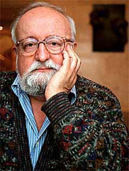 Krysztof Penderecki, en enero de 2000 en Madrid.