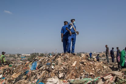 Dos policías kenianos, en una foto de archivo.