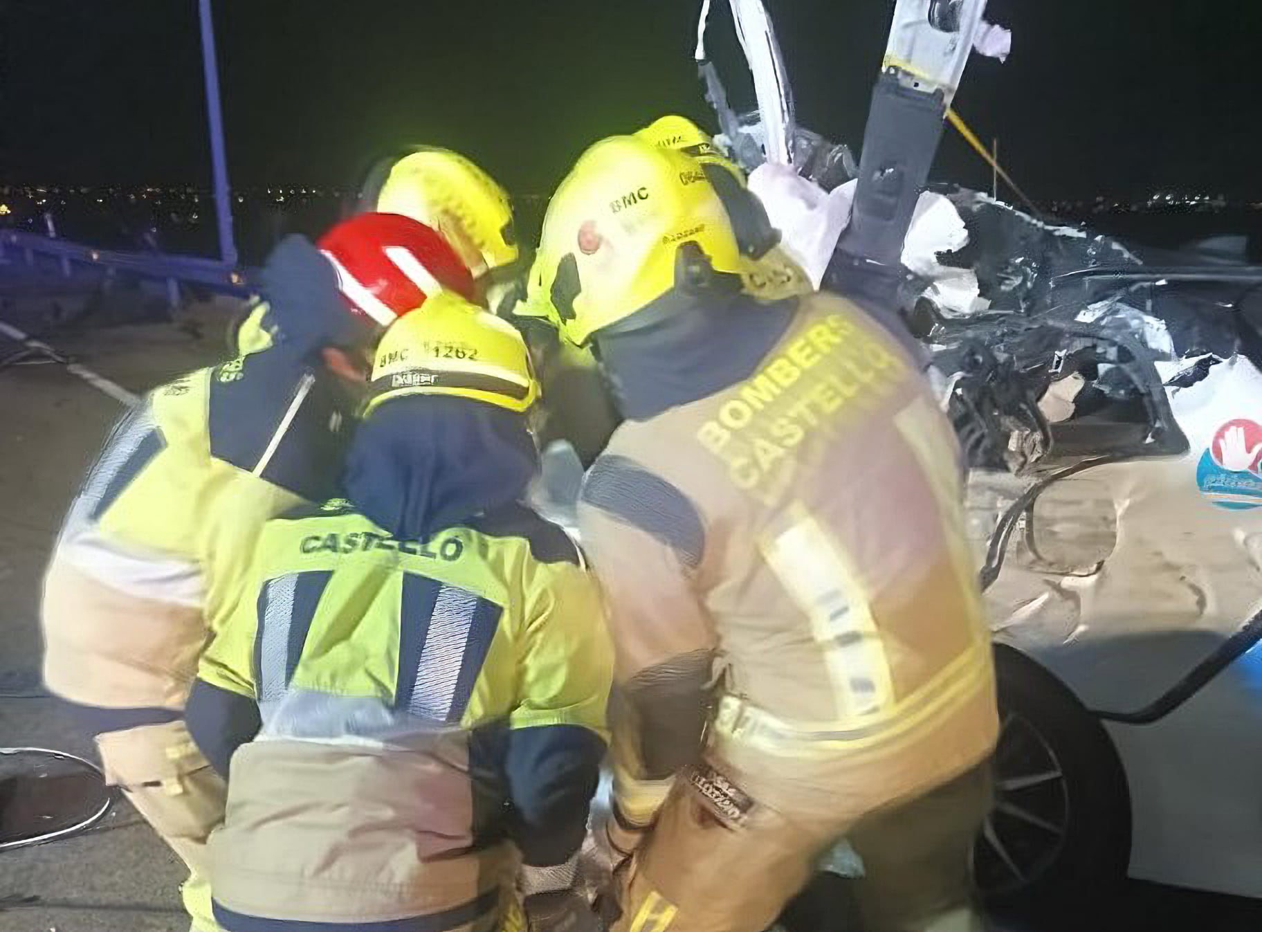 La jueza deja en libertad con medidas cautelares al joven detenido por el accidente de la N-340 en Castellón que causó cuatro muertos