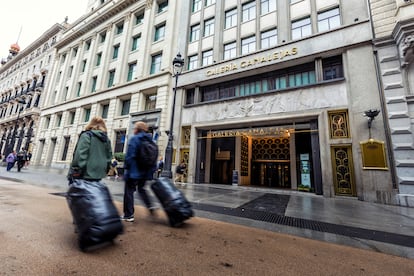 Fachada de la Galería Canalejas, en octubre del año pasado.