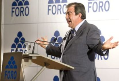 Cascos, en la presentación de los candidatos que integran la lista de FAC para las elecciones.
