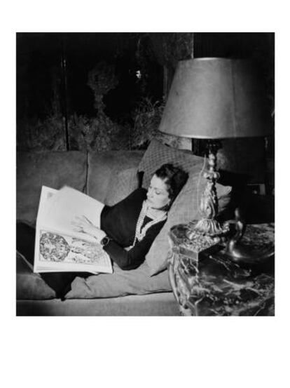 Retrato de Gabrielle Chanel, realizado por Horst P. Horst en 1937.