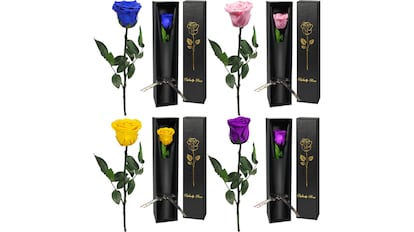 ¿Qué regalar en el Día de la Madre? Esta rosa eterna es perfecta.