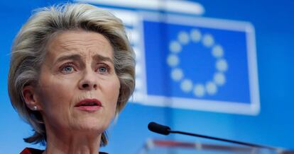 Ursula Von Der Leyen, presidenta de la Comisión Europea.