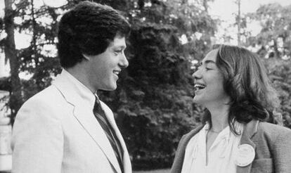 Bill i Hillary Clinton el 1969.
