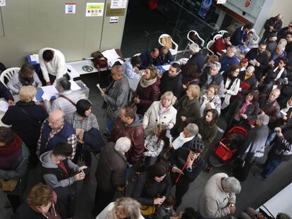 Ambiente electoral en las elecciones legislativas del 10-N.