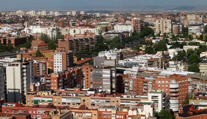 Bloques de viviendas en Madrid