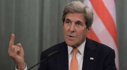 El secretari d'Estat dels EUA, John Kerry, aquest divendres a Moscou.