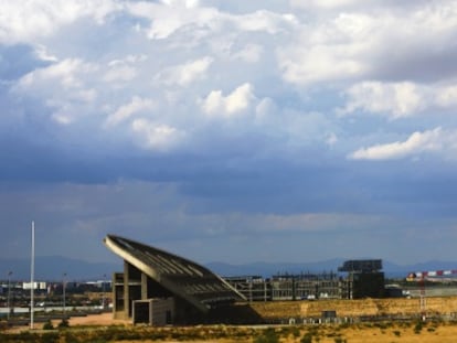 Visi&oacute;n panor&aacute;mica de las obras en La Peineta.