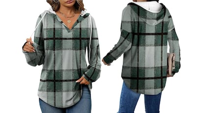 amazon haul mas vendidos por menos de 15 euros: sudadera de mujer para el otoño