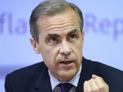 El gobernador del Banco de Inglaterra, Mark Carney.
