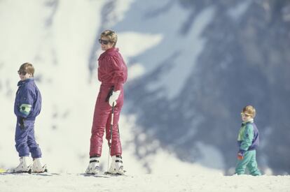 Lady Di ha sido una de las principales maestras del estilo en la nieve.