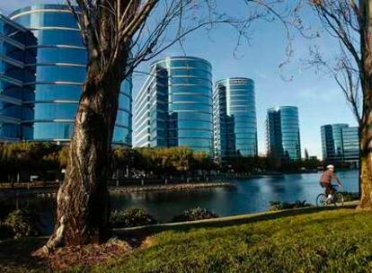 Instalaciones de la multinacional Oracle en Redwood City, en la bahía de San Francisco.