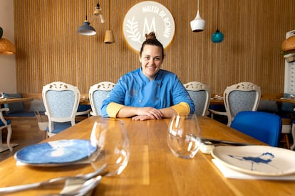 Gessamí Caramés, propietaria y chef del restaurante Meleta de Romer.
