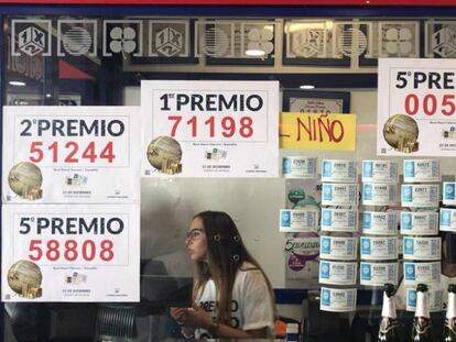 Números afortunados repartidos en la gasolinera de Granadilla de Abona (Tenerife).