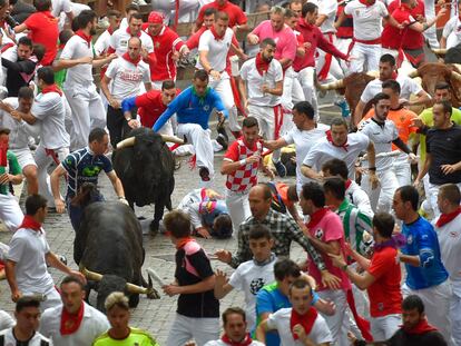 Day 6 of the Running of the Bulls 2018.