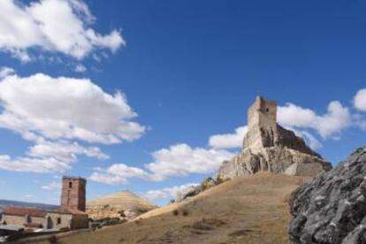 El castillo de Atienza, en Guadalajara.