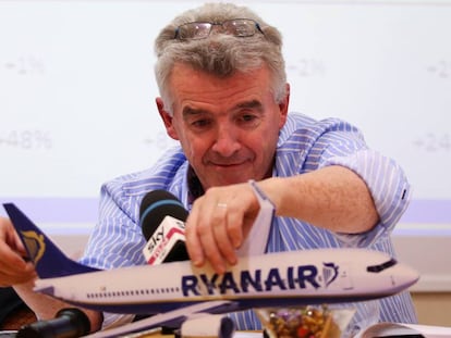 Michael O'Leary, primer ejecutivo de la aerolínea Ryanair.