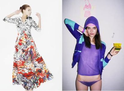 Un estampado de Cathy Pill y una modelo de Girls From OMSK