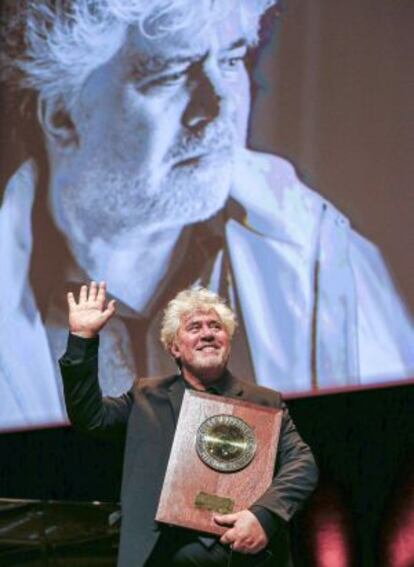 Pedro Almodóvar, en Lyon.