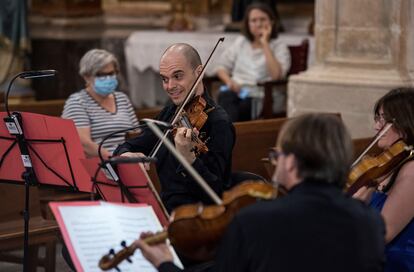 Actuación de la Orquesta sinfónica de Baleares el pasado viernes.