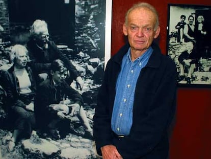 Esteban Volkov, nieto de Trotski, en la casa museo del revolucionario ruso.