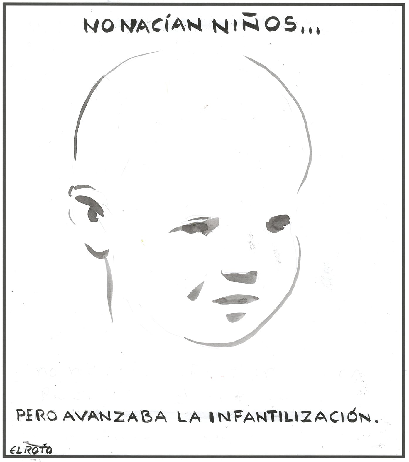 El Roto: como niños