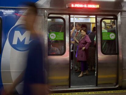 El metro de Río de Janeiro en una imagen de archivo.