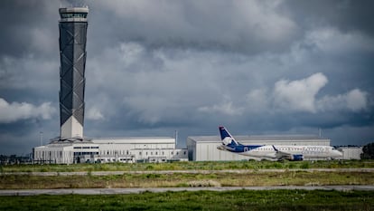 Vista del Aeropuerto Internacional Felipe Ángeles, ubicado en el Estado de México.