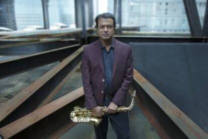 El saxofonista de origen indio Rudresh-Mahanthappa.