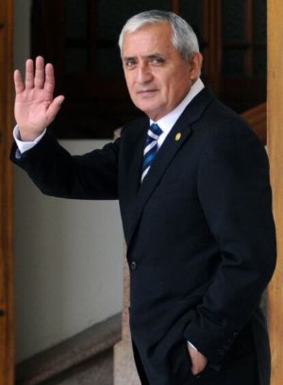 El presidente Otto P&eacute;rez Molina.