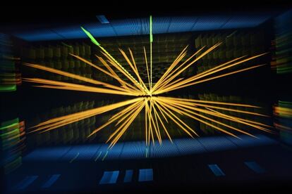 "Hemos visto un nuevo bosón", ha declarado hoy Joe Incandela, el vocero de uno de los dos laboratorios del CERN dedicados a encontrar el Higgs, la partícula que se cree explica el misterio de las masas.