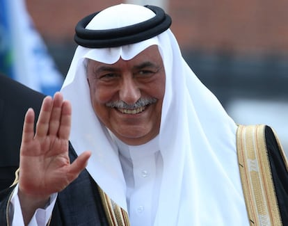 Ibrahim Abdulaziz Al-Assaf durante el G20.