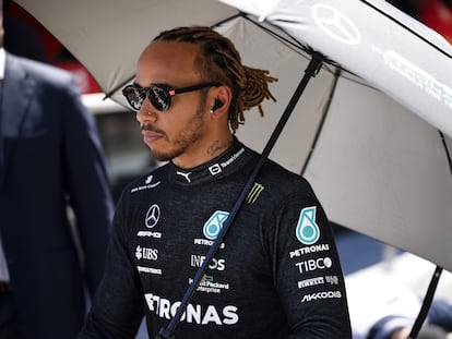 Lewis Hamilton el pasado 10 de junio durante el GP de Azerbaiyán, octava prueba del Mundial de Fórmula 1.
