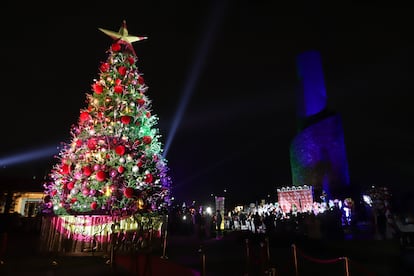 Cómo llegó el árbol de Navidad a México