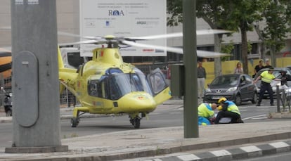 Un helicóptero del Summa, en una imagen de archivo.