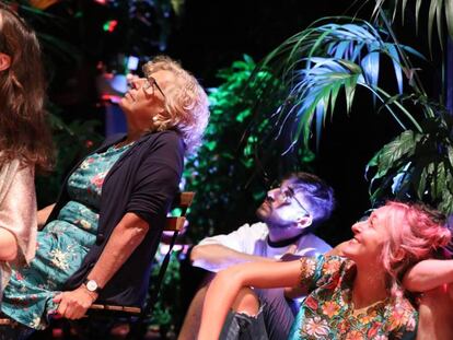 Manuela Carmena durante la presentación de la nueva temporada del centro cultural Conde Duque.