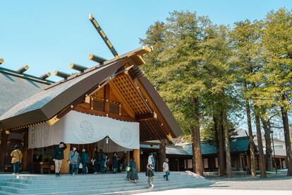 El Pueblo Histórico Hokkaido, a las afueras de la ciudad de Sapporo.