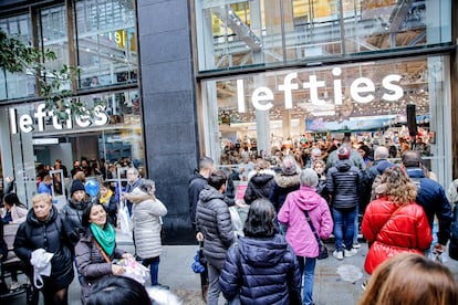 Inditex Challenges Primark With The Opening Of The World&#8217;s Largest Lefties On Montera Street In Madrid