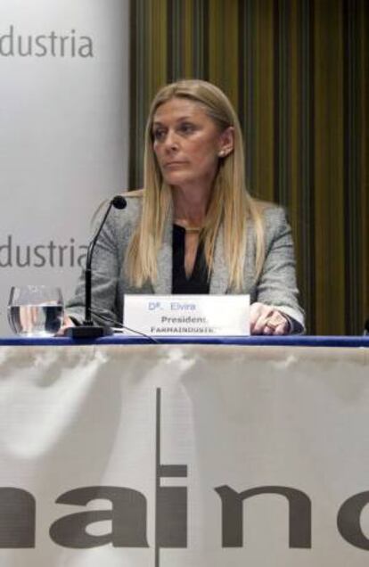 Fotografía facilitada por Farmaindustria de su nueva presidenta, Elvira Sanz.