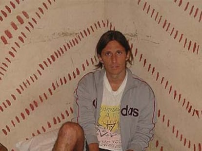 Javier Villanueva, en el penal de Palmasola (Santa Cruz de la Sierra, Bolivia).