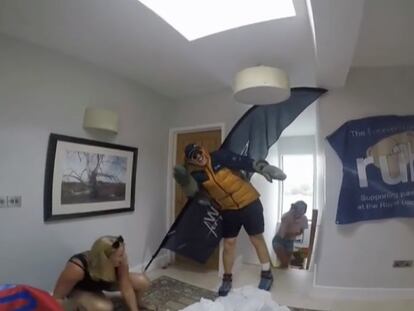 Un cuadripléjico 'escala el Everest’ en casa para luchar contra el coronavirus