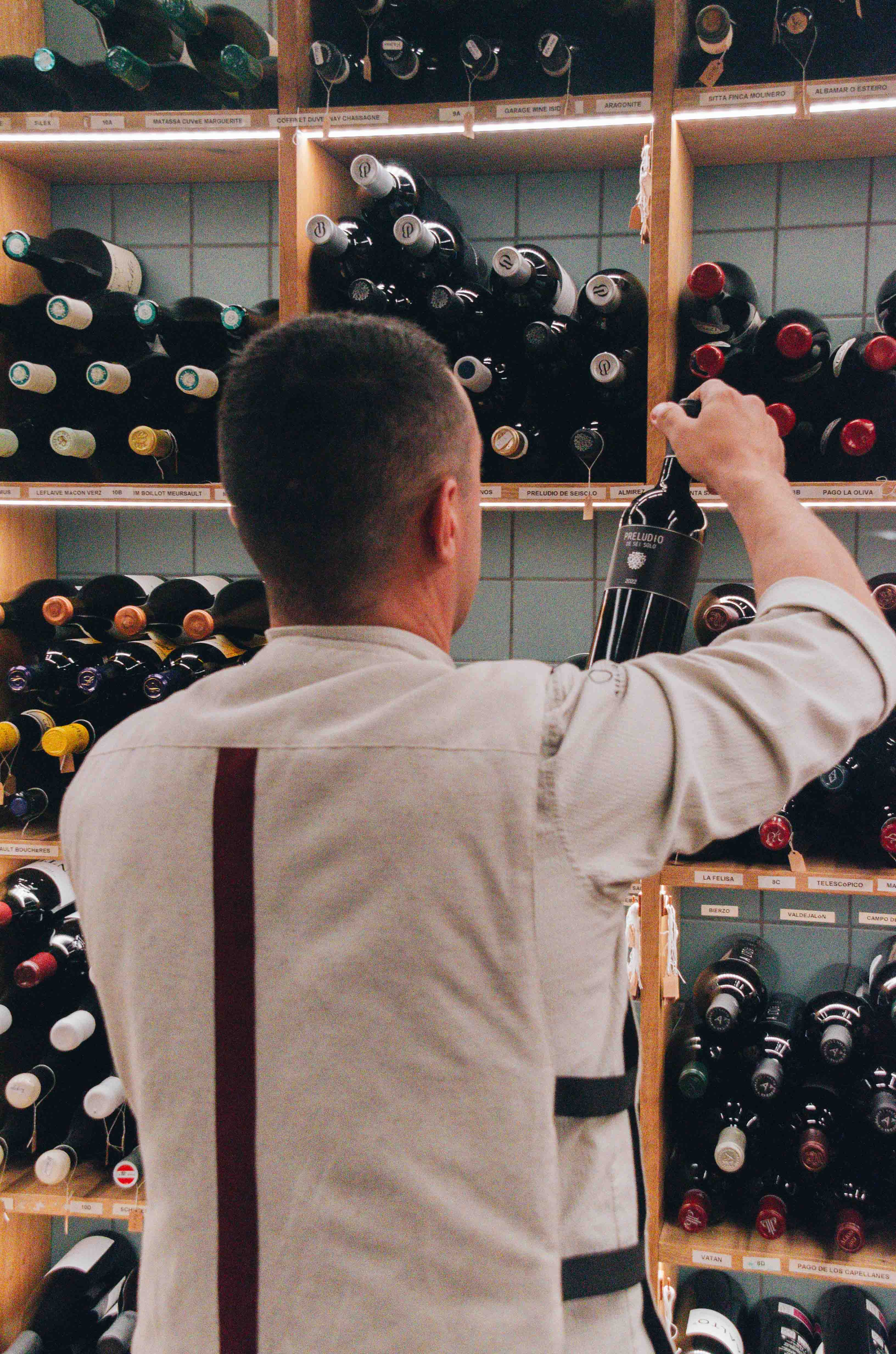 Bodega de Narru, en San Sebastián.