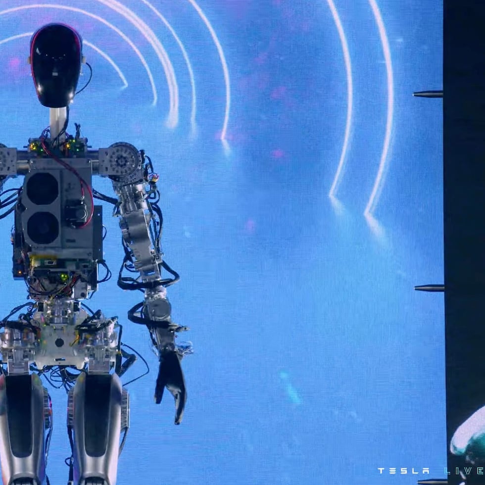 Elon Musk: Meet Optimus, Tesla's humanoid robot Economy and