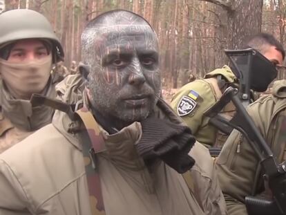 Voluntarios de Estados Unidos en el frente de la guerra en Ucrania