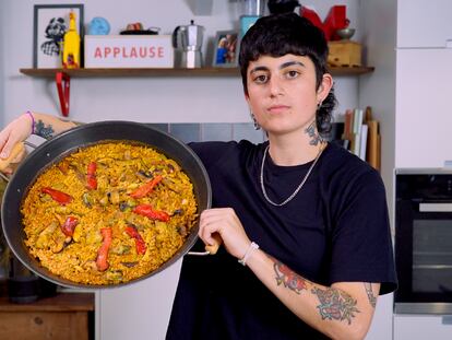 La receta de Jimena Amarillo: arroz de verduras