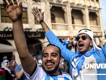 Argentina, la más bulliciosa de todas las aficiones de Qatar 2022