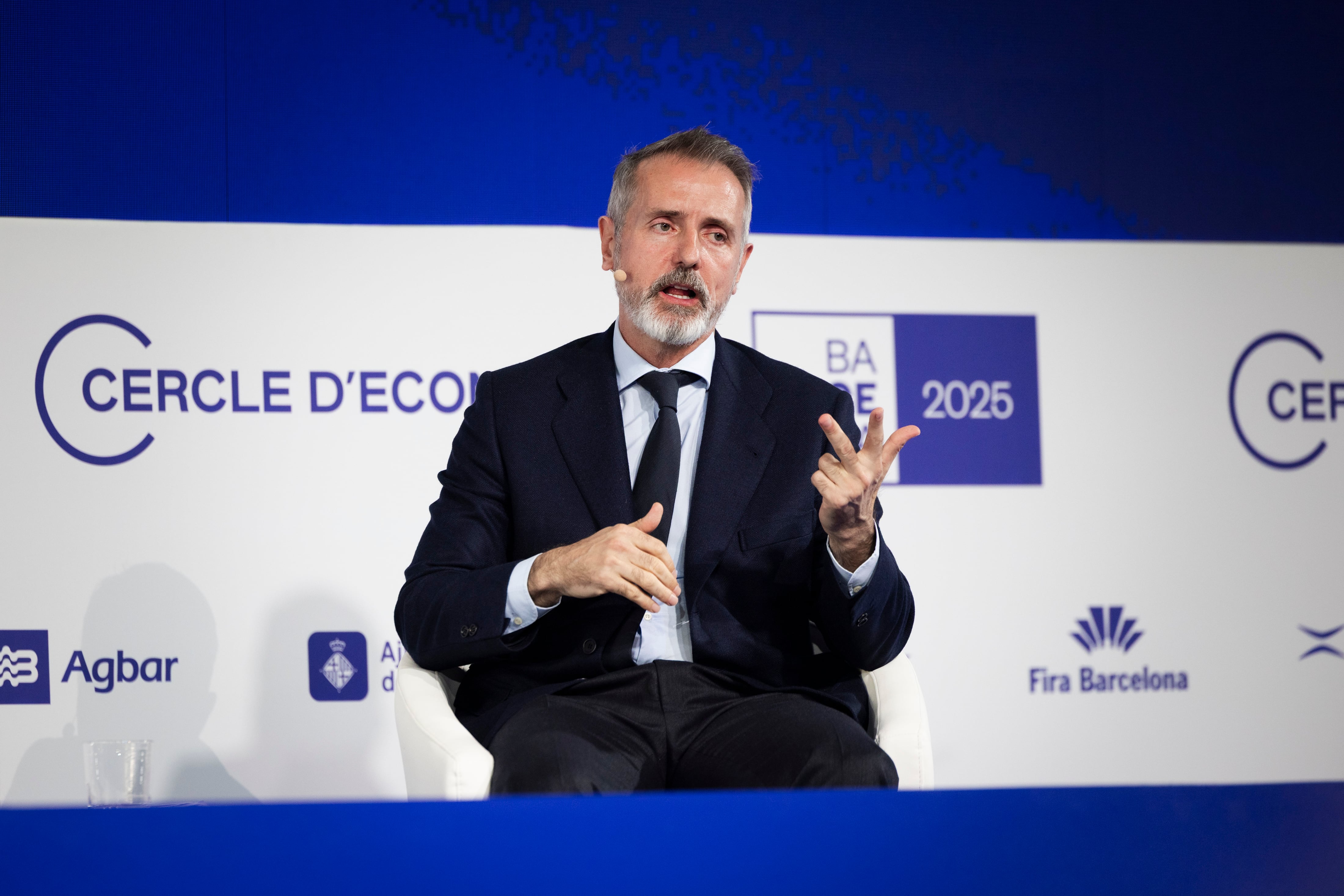 Marc Murtra, en unas jornadas en Barcelona. 
